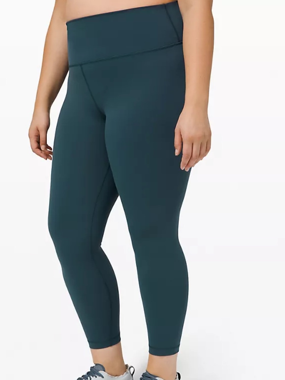 Lululemon Wunder Train high rise legging 25” color is submarine